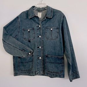 Old Navy Jean Jacket Blue Denim Vintage Men's Size Medium